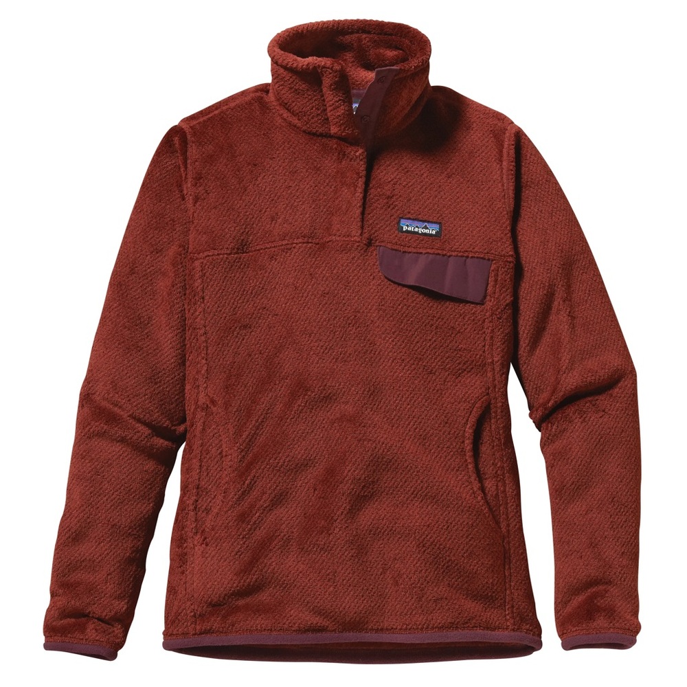Patagonia Women's Re-Tool Snap-T® Pullover XS Brown/Maroon
